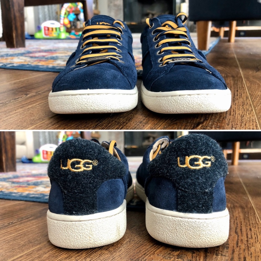 UGG l Milo Sneakers l Color: Blue/ Gold - Picture 6 of 7
